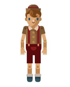 pinocchio wood boy fairy tale