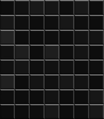 Naklejka premium Square background mosaic, ceramics. Abstract pixels. gray Ceramic tiles. Wall texture. Texture for tiles