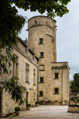 Medieval French chateau