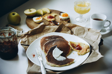 Pancakes for breakfast for every taste