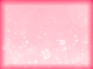 Red and pink bokeh on a white background. Red and pink blur, พื้นหลังวันวาเลนไทน์ .used as wallpaper.