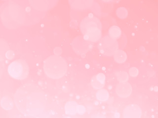 Red and pink bokeh on a white background. Red and pink blur, พื้นหลังวันวาเลนไทน์ .used as wallpaper.