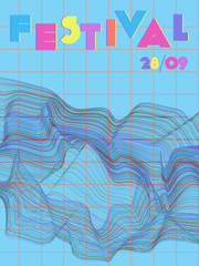 Music festival cover background.