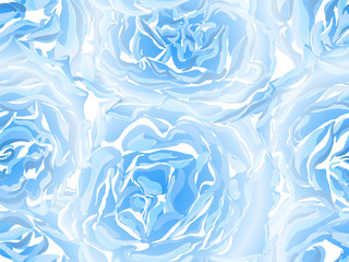 Vector Rose Background.