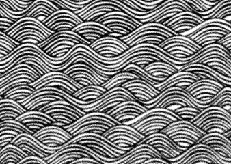 abstract geometric pattern with fabric texture