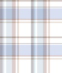Plaid check patten. Grey. Seamless fabric texture.