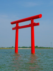 鹿島神宮　一之鳥居（茨城県）