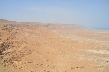 Forteresse de Masada Israël Mer Morte