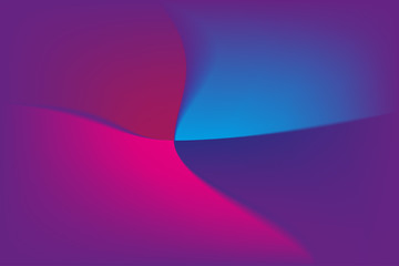 Abstract background. Colorful smooth twist light lines vector background. Background design. Vector