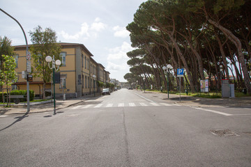Obraz premium Forte dei Marmi zu Corona Zeit