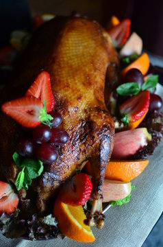 whole roast duck