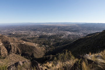 Paisaje naturaleza en Cordoba, Argentina