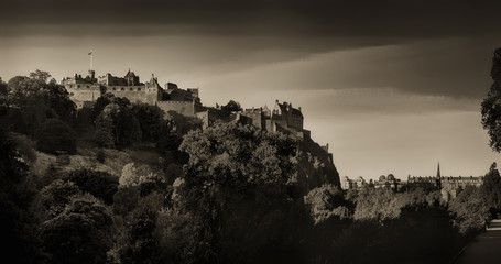 Edinburgh Castle Scotland Whiskey tourism fortification History Kilts Bagpipes  landscape architecture