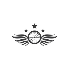 aviation logo  vector illustration design