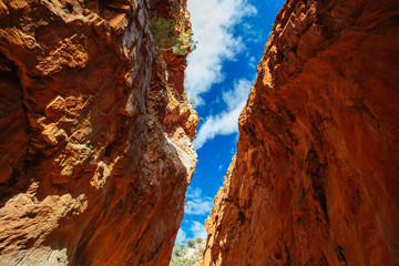 Standley Chasm near Alice Springs in Australia