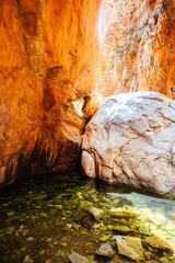 Standley Chasm near Alice Springs in Australia