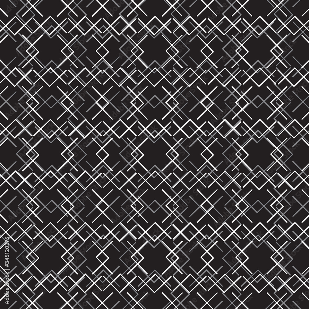 Poster the geometric pattern with lines. seamless vector background