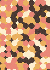 Colour Dots Universe art background design illustration