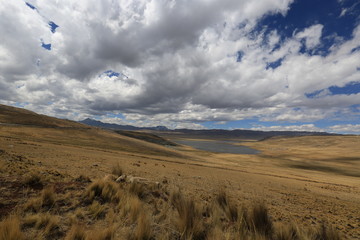 Peruvian landscape, towards the Conococha pass