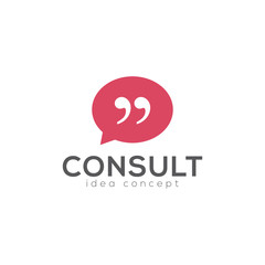 Creative Consulting Concept Logo Design Template