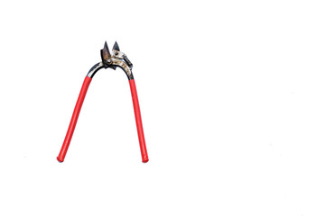 wire cutter isolated on white background