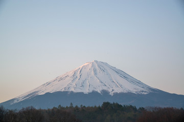 冬の富士山