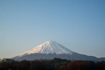 冬の富士山