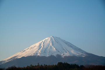 冬の富士山