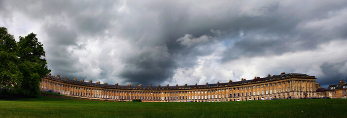 Bath Royal Cresent architecture tourism city landmark John Wood Georgian History