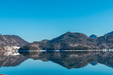 mountain lake in the mountains