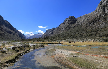 Peruvian landscapes, Huascaran national park
