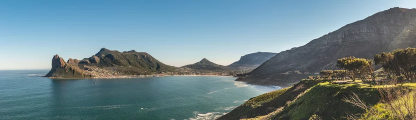 Foto auf Leinwand Hout Bay, Cape Town in South Africa panoramic view © HandmadePictures