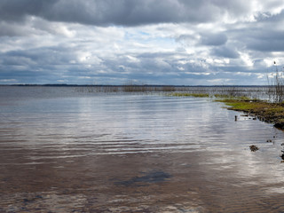 landscape with lake