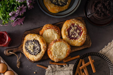 Homemade rustic cakes