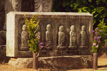 岡山　浅口市　長川寺　六地蔵