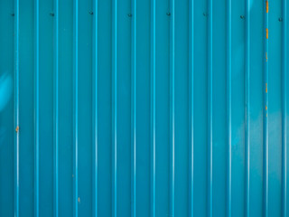 Blue zinc wall texture, surface of blue zinc background