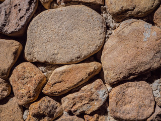 close up of stone wall texture
