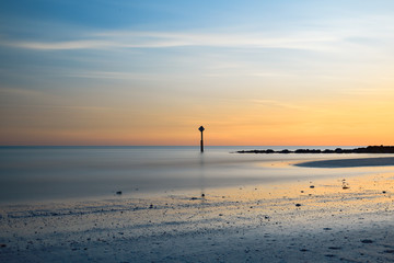Abendstimmung am Ozean in Floridas Golfk&uuml;ste