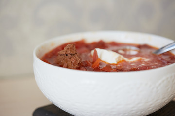borsch Ukrainian Russian