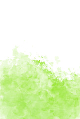 green splashes background
