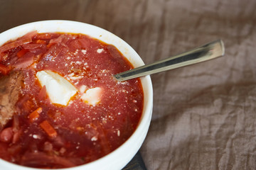 borsch Ukrainian Russian