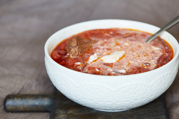 borsch Ukrainian Russian