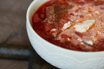 borsch Ukrainian Russian