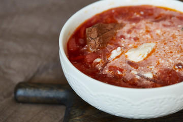borsch Ukrainian Russian