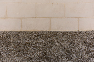 concrete wall and floor