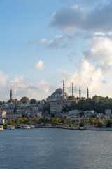 Fototapeta na wymiar A mosque in the city of Istanbul