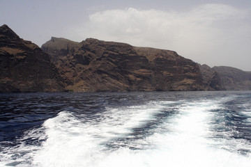 Fototapeta na wymiar Los Gigantes cliffs in Tenerife