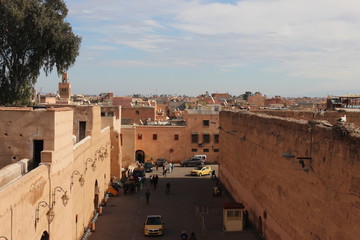 view of the city of marrakesh