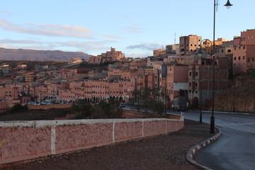 view of old town in morocco