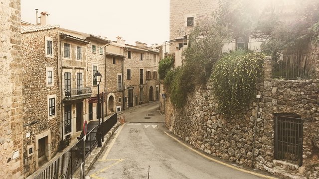 Mediterranean town.